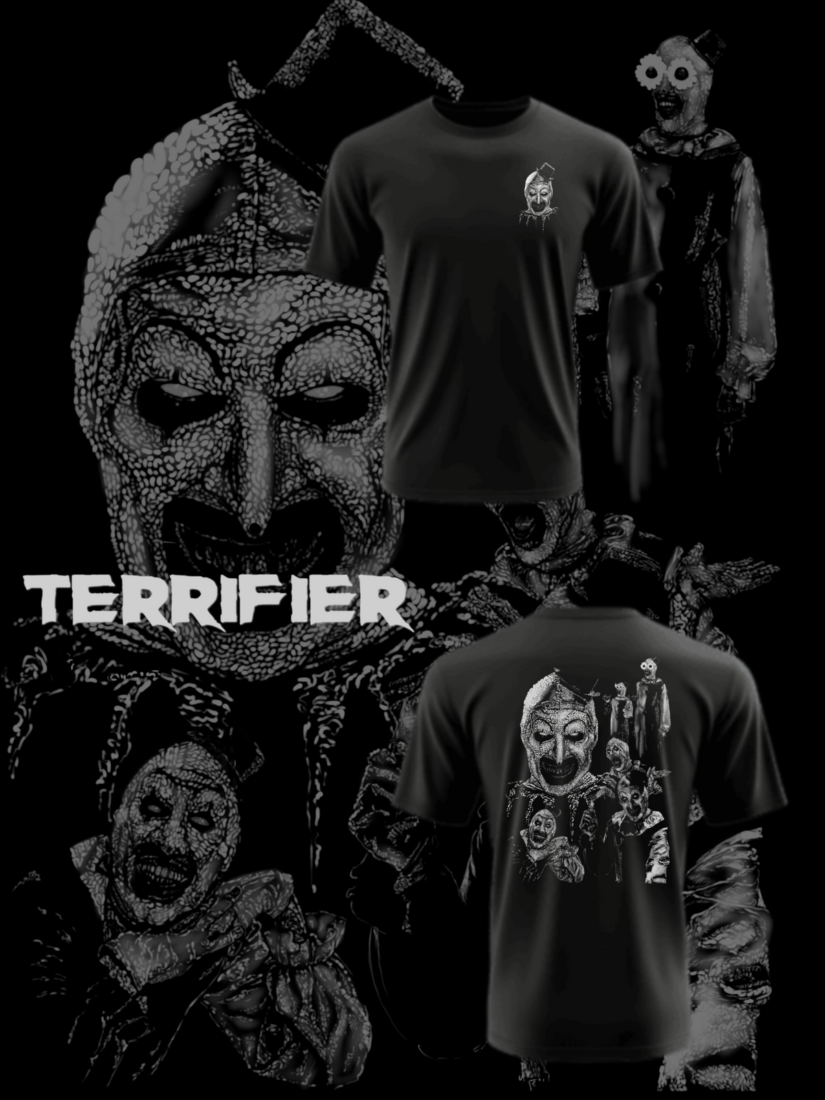 Art the clown terrifier t shirt