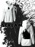 Acid scream hoodie
