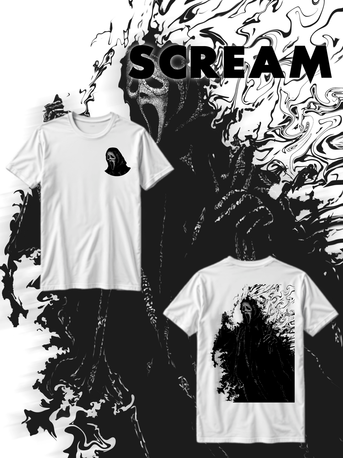 Acid scream t shirt