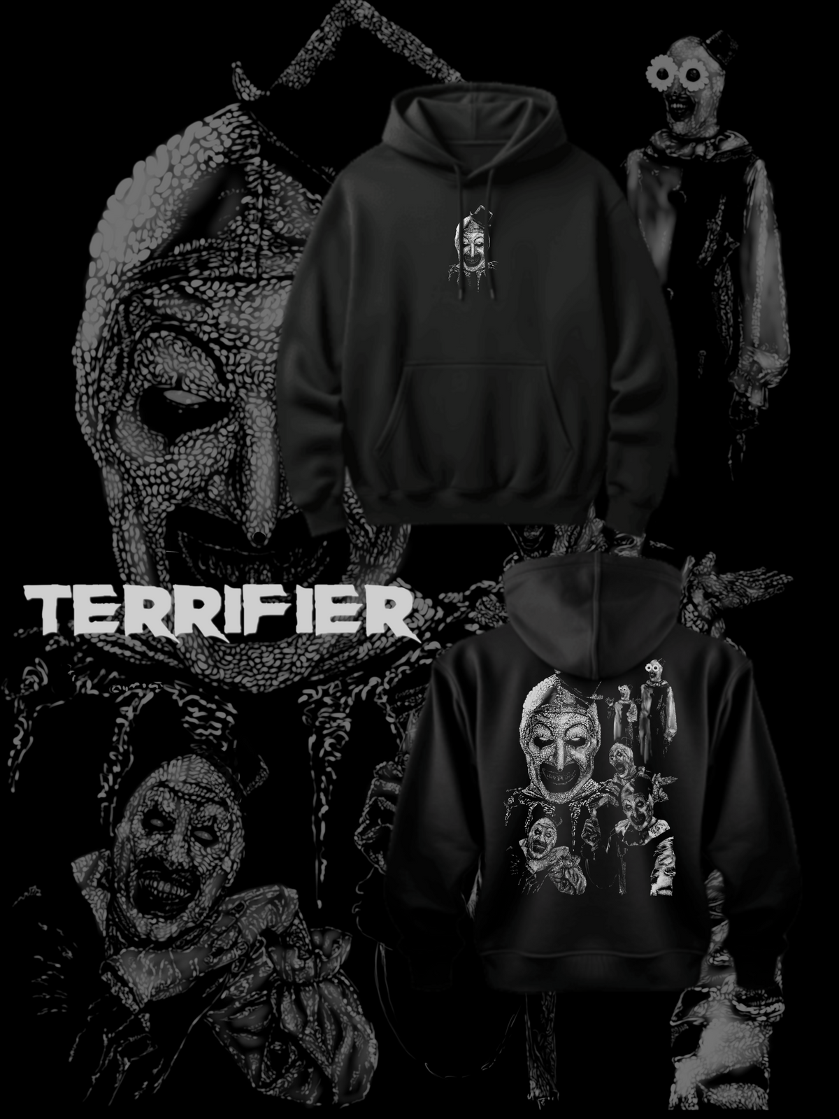 Art the clown terrifier hoodie jumper